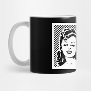 Vintage Babe - Don't Show Up Don't Come Out Mug